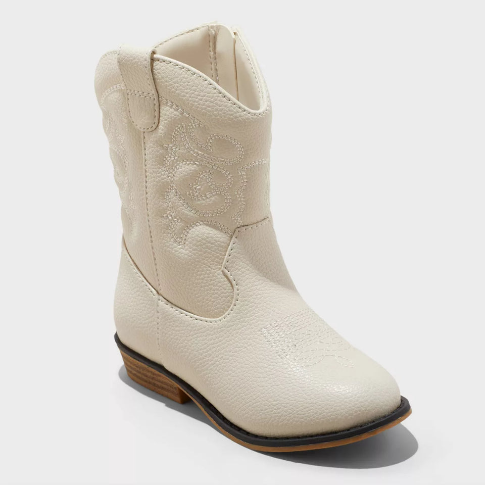 Cat & Jack Girl's BoneMemphis Western Boots