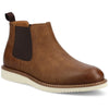 Vance Men's Brown Plain Toe Casual Chelsea Boot
