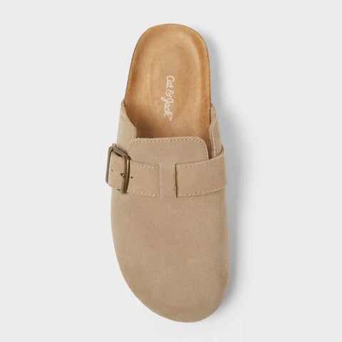 Cat & Jack Girl's Tan Tate Clogs Slipper|Cat & Jack In Lebanon