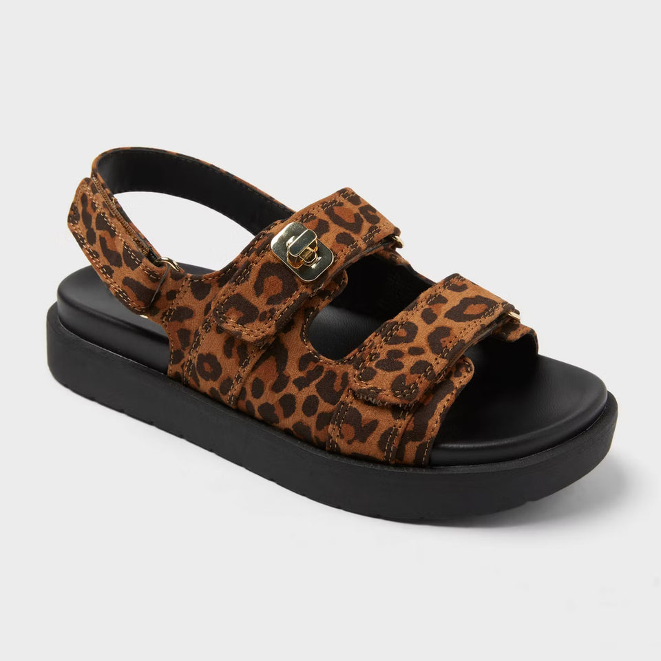 Art Class Girl's Animal Printed Platform Hardware Sandals | Art Class In Lebanon