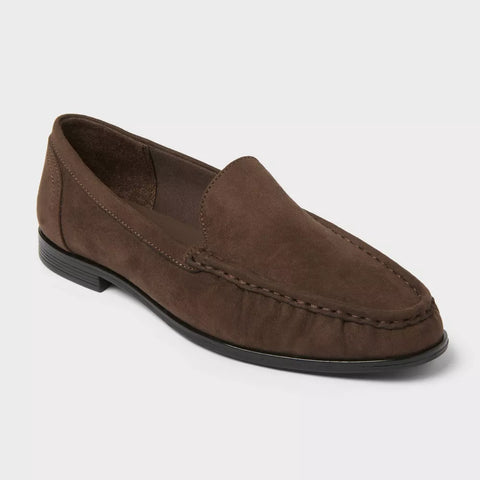 A New Day Women's Brown Faux Suede Loafers | A New Day in Lebanon
