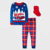 Hotwheels Boy's Blue & Red Printed Snuggly Soft Pajama Set with Socks  | Hotwheels In Lebanon