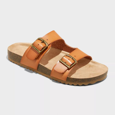 Cat & Jack Girl's Brown Drew Footbed Sandals|Cat & Jack In Lebanon