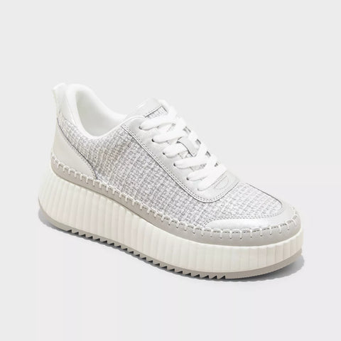 Universal Thread Women's Silver Persephone Sneakers |Universal Thread In Lebanon