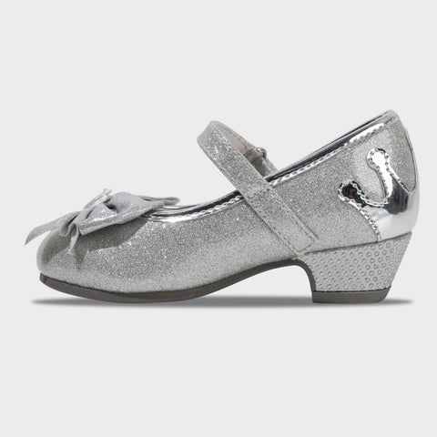 Disney Girl's Silver Mary Jane Heels|Disney In Lebanon
