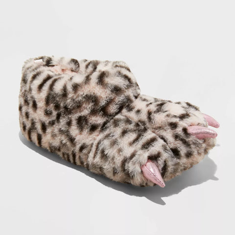 Cat & Jack Girl's Pink Kelsi Monster Foot Character Slippers |Cat & Jack In Lebanon