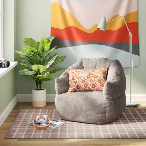 Room Essentials Gray Washable Checkered Area Rug | Room Essentials In Lebanon