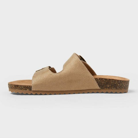 Cat & Jack Girl's Taupe Drew Two Band Sandals | Cat & Jack in Lebanon