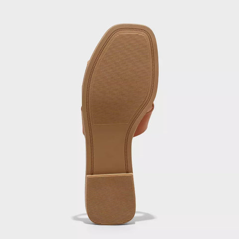 A New Day Women's Brown Nina Slide Slippers | A New Day In Lebanon