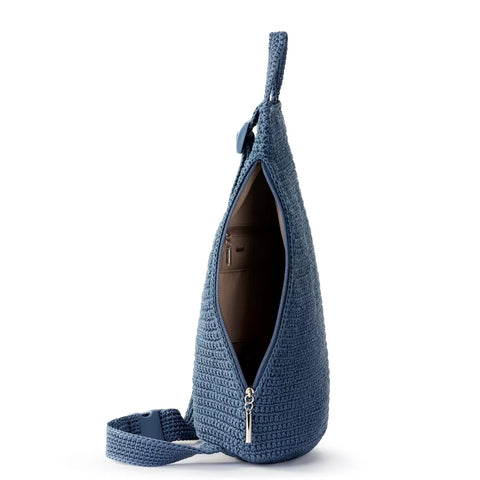 The Sak Women's Dusty Blue Geo Sling Backpack|The Sak In Lebanon