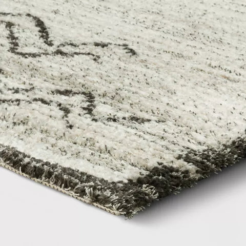 Threshold Gray & Off White Sahara Geometric Area Rug | Threshold In Lebanon