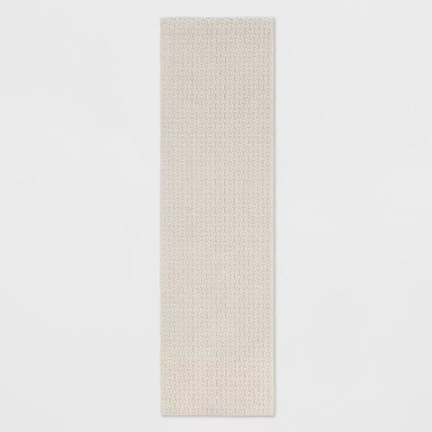Threshold Off  White Washable Solid Machine Tufted Rug | Threshold In Lebanon