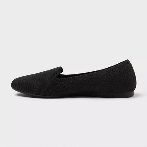 A New Day Women's Black Etta Knit Washable Loafers | A New Day In Lebanon