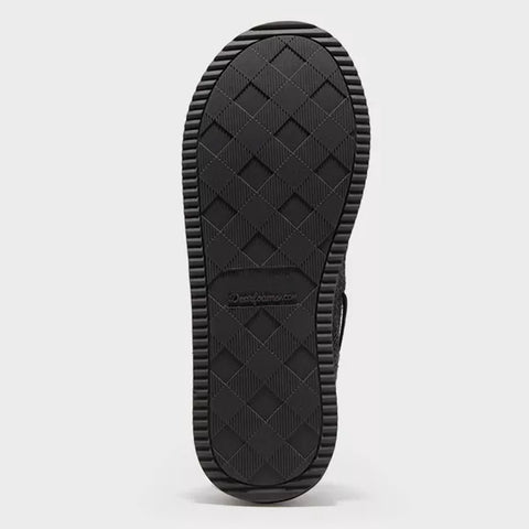 Dluxe By Dearfoams Men's Black Herringbone Moc Slippers |Dluxe By Dearfoams In Lebanon