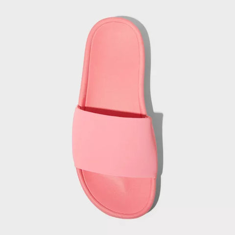 All In Motion Women's Pink Makenna Slide Slipper |All In Motion In Lebanon