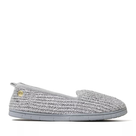 Dearfoams Women's Grey Rachel Marled Chenille Closed Back House Slippers | Dearfoams In Lebanon
