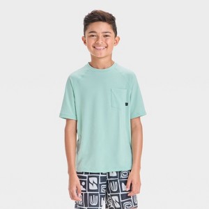 Art Class Boy's Mint Green Short Sleeve Solid T-Shirts | Art Class In Lebanon