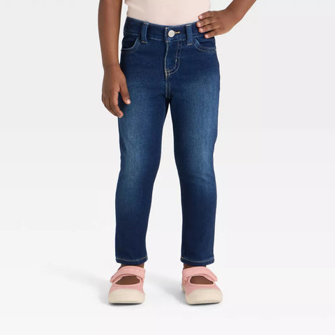 Cat & Jack Baby Girl's Dark Wash Denim Jeggings | Cat & Jack In Lebanon