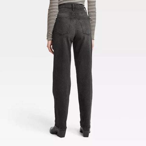 Universal Thread Women's Black High-Rise 90's Straight Jeans |Universal Thread In Lebanon