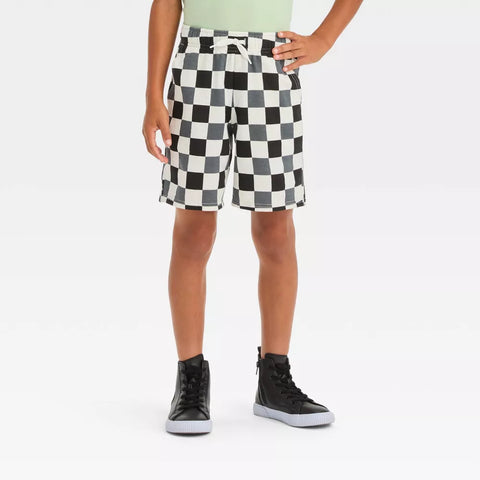 Cat & Jack Boy's Charcoal Gray Pull-On 'At the Knee' Knit Shorts | Cat & Jack In Lebanon