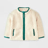 Cat & Jack Baby Boy's Beige Trim Faux Shearling Fur Jacket | Cat & Jack In Lebanon