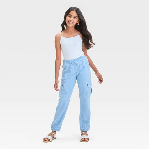 Cat & Jack Girl's White Square Neck Tank Top | Cat & Jack In Lebanon