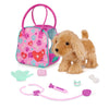 Pucci Pals Vet Toys Plush Cocker Spaniel & Vet Carrier Playset | Pucci Pals In Lebanon