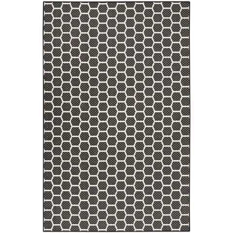 Nourison Black & White Reversible Basics Woven Rug | Nourison In Lebanon