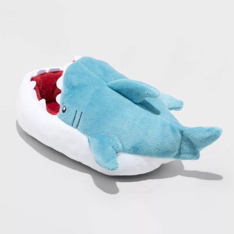 Cat & Jack Boy's Blue Bruce Shark Loafer Slippers |Cat & Jack In Lebanon