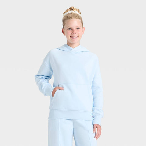 Art Class Girl's Light Blue Fleece Hoodie |Art Class In Lebanon