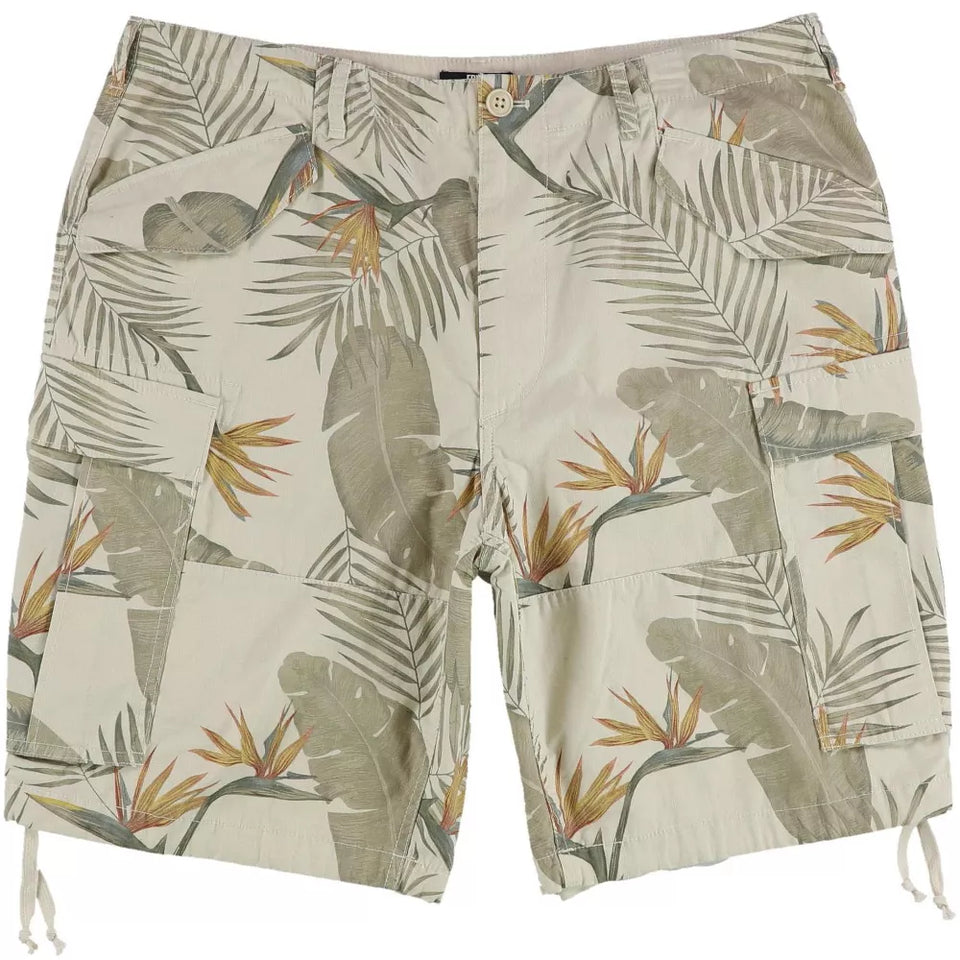 Frye Men's Beige Paratrooper Casual Cargo Tropical Shorts | Frye In Lebanon