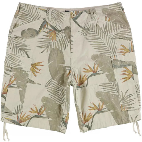 Frye Men's Beige Paratrooper Casual Cargo Tropical Shorts | Frye In Lebanon