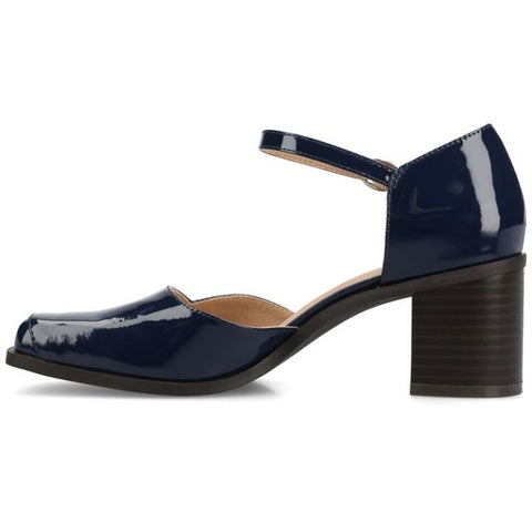 Journee Collection Women's Navy Evangeline Heels  | Journee Collection  in Lebanon