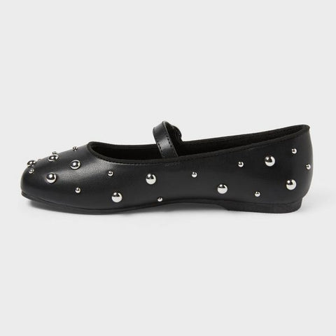Art Class  Girl's Black Adjustable Buckle Strap, Flexible Outsole Ballerina   |Art Class in Lebanon
