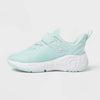 All In Motion Girl's Mint Green Peyton Hook & Loop Closure Performance Sneakers | All In Motion In Lebanon