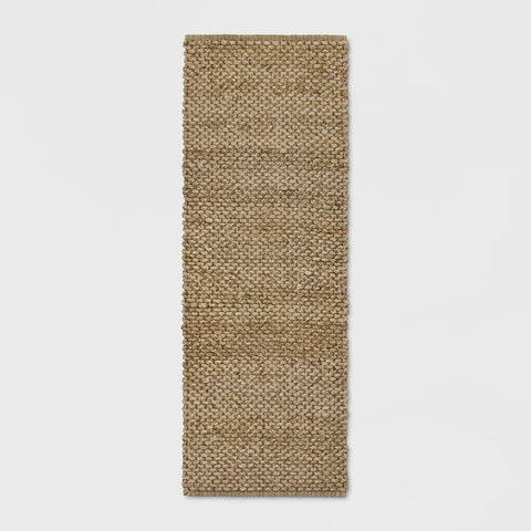 Threshold Solid Neutral Woven Runner Rug | Threshold In Lebanon