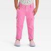 Cat & Jack Girl's Pink Straight Cargo Pants | Cat & Jack In Lebanon