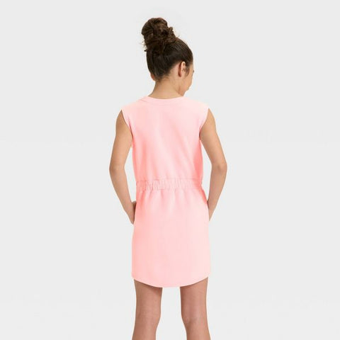 All In Motion Girl's Pink Airy Sleek Dress | All In Motion In Lebanon