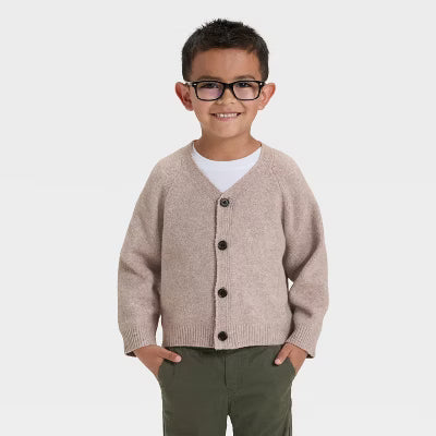 Cat & Jack Boy's Beige Basic Cardigan | Cat & Jack In Lebanon