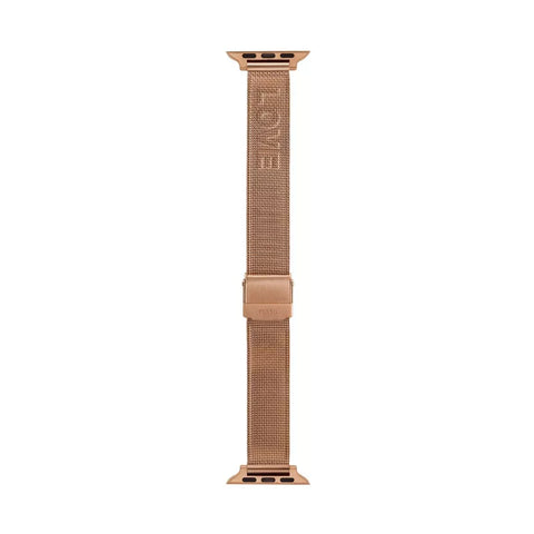Fossil Women's Rose Gold-Tone Stainless Steel Mesh Band for Apple Watch  |Fossil in Lebanon