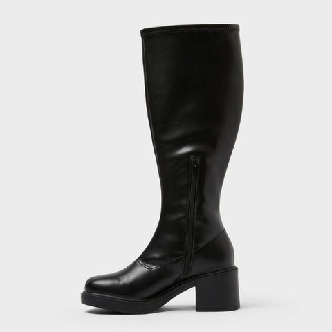 Wild Fable Women's Black Danika Tall Stretch Boots with Memory Foam Insole | Wild Fable In Lebanon