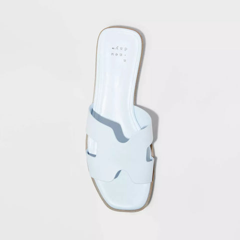 A New Day Women's Baby Blue Nina Slide Slipper |A New Day In Lebanon