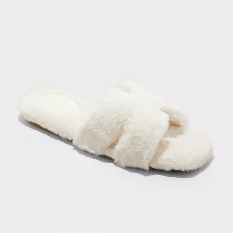 A New Day Women's White Sage Slippers |A New Day In Lebanon