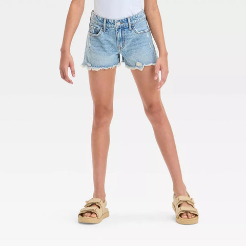 Art Class Girl's Blue Mid-Rise Jean Shorts |Art Class In Lebanon