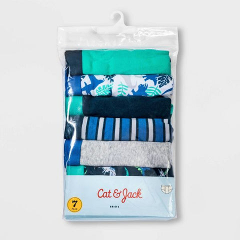Cat & Jack Boy's Multicolor 7 pk Dinosaur Briefs |Cat & Jack In Lebanon