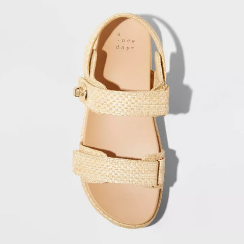 A New Day Women's Tanner Platform Double Band Sandals | A New Day In Lebanon