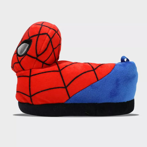 Spider Man Boy's Red Spider-Man 3D Plush Microsuede Slippers |Spider Man In Lebanon