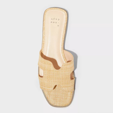A New Day Women's Beige Nina Slide Slipper | A New Day In Lebanon