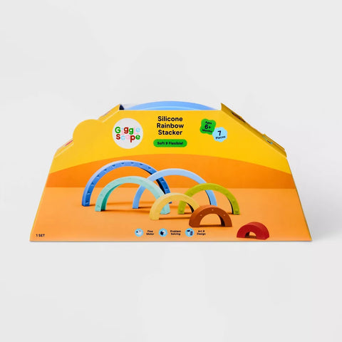 Gigglescape Silicone Rainbow Stacker|Gigglescape In Lebanon