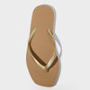 Shade & Shore Women's Khaki Palmer Square Toe Thong Flip Flop Slipper | Shade & Shore In Lebanon